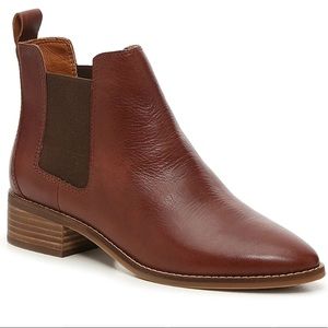 Lucky Brand Leather Lufti Chelsea Booties (8.5)